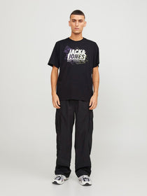 Jack&Jones Oversize Minimalist Erkek T-Shirt - Günlük Kullanım