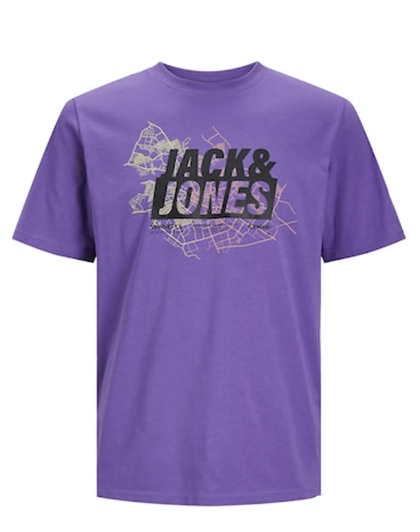 Jack&Jones Oversize Minimalist Erkek T-Shirt - Günlük Kullanım