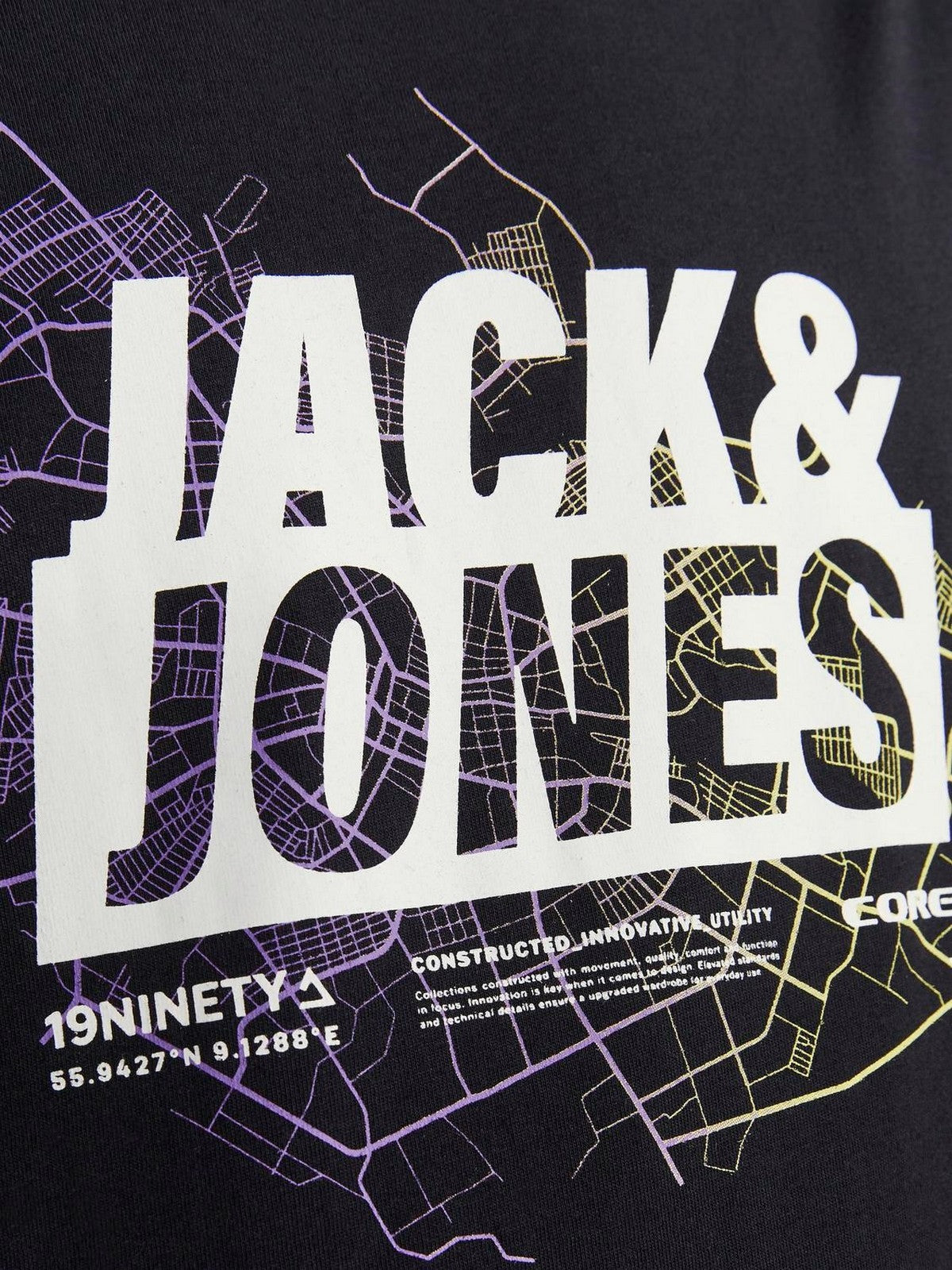 Jack&Jones Oversize Minimalist Erkek T-Shirt - Günlük Kullanım