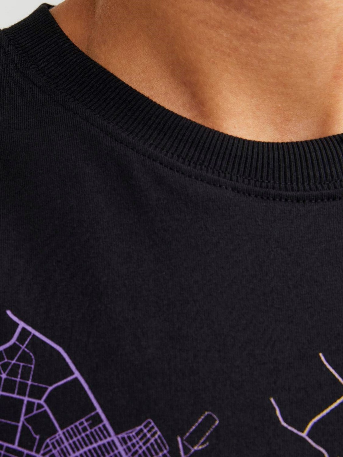 Jack&Jones Oversize Minimalist Erkek T-Shirt - Günlük Kullanım