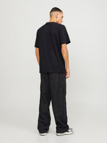 Jack&Jones Oversize Minimalist Erkek T-Shirt - Günlük Kullanım