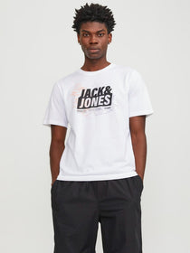 Jack&Jones Oversize Minimalist Erkek T-Shirt - Günlük Kullanım