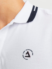 Jack&Jones Minimalist Polo Yaka Kısa Kol Erkek Tişört - Günlük Stil