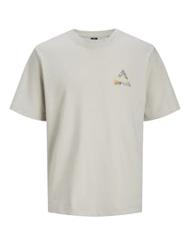 Jack&Jones Oversize Minimalist Erkek T-Shirt - Kısa Kol - Günlük