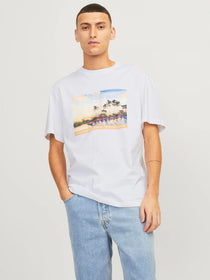 Jack&Jones Minimalist Oversize Erkek T-Shirt - Kısa Kol Yuvarlak Yaka