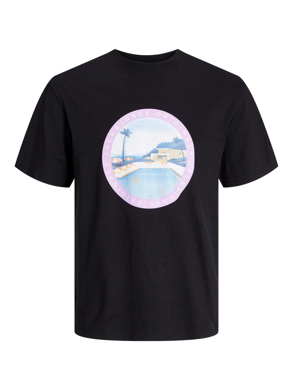 Jack&Jones Minimalist Oversize Erkek T-Shirt - Kısa Kol Yuvarlak Yaka