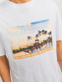 Jack&Jones Minimalist Oversize Erkek T-Shirt - Kısa Kol Yuvarlak Yaka