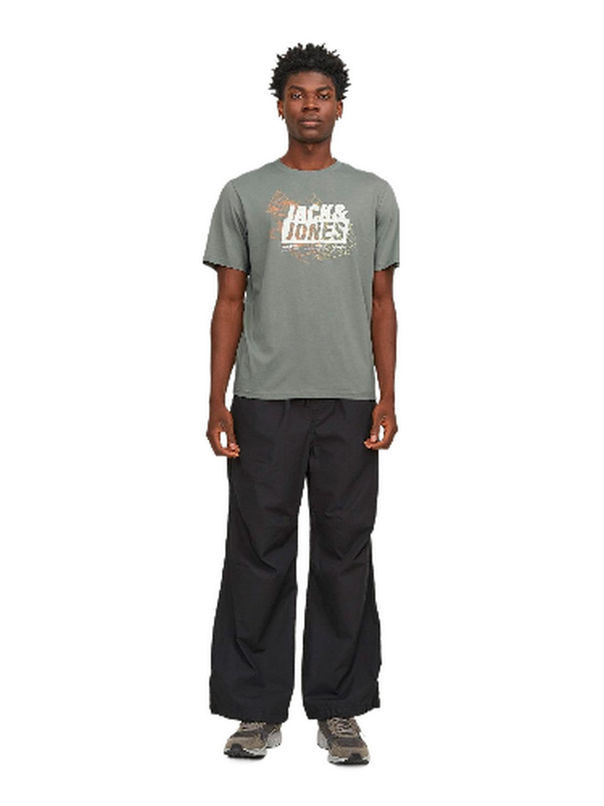 Jack&Jones Oversize Minimalist Erkek T-Shirt - Kısa Kol - Günlük Stil Translation missing: tr.content.product_image_secondary