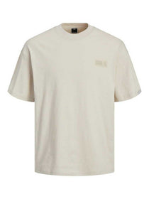 Jack&Jones Oversize Minimalist Erkek T-Shirt - Kısa Kol - Günlük Stil