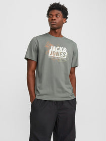 Jack&Jones Oversize Minimalist Erkek T-Shirt - Kısa Kol - Günlük Stil
