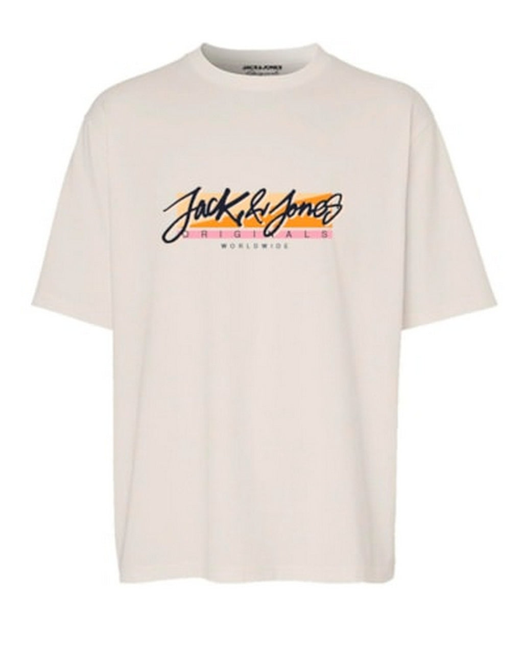 Jack&Jones Oversize Minimalist Erkek T-Shirt - Günlük Stil