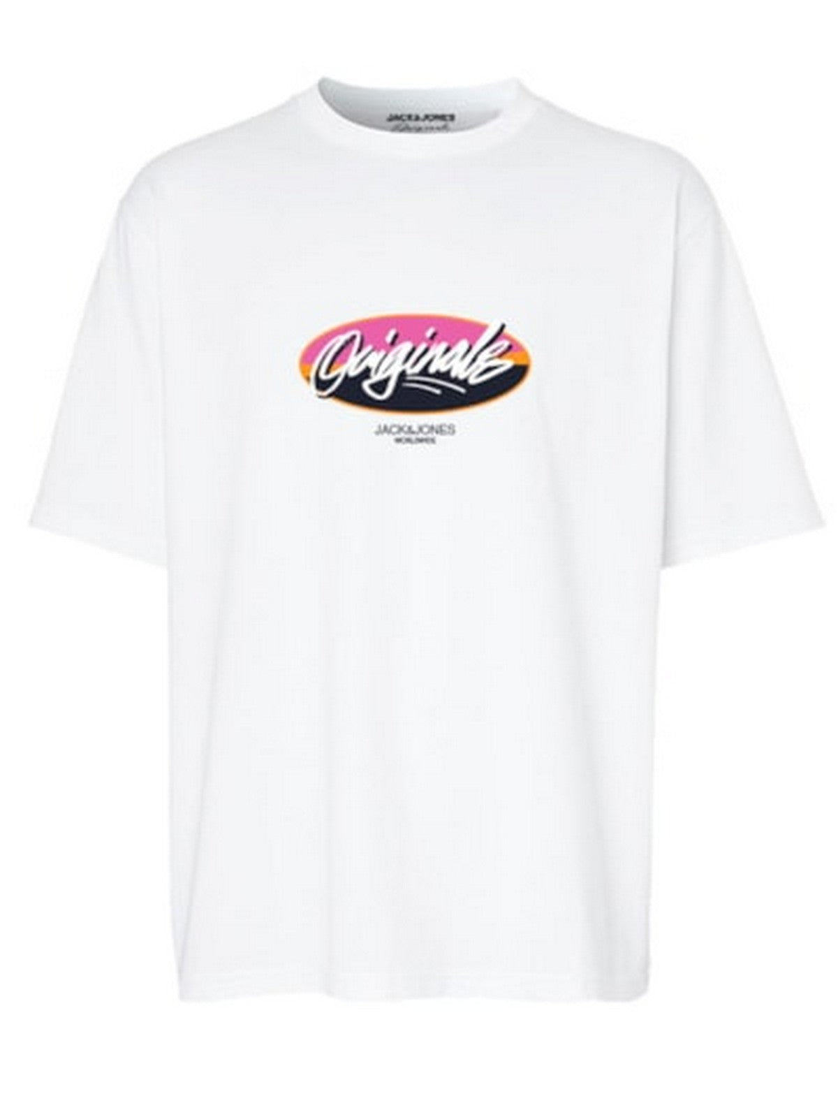 Jack&Jones Oversize Minimalist Erkek T-Shirt - Günlük Stil