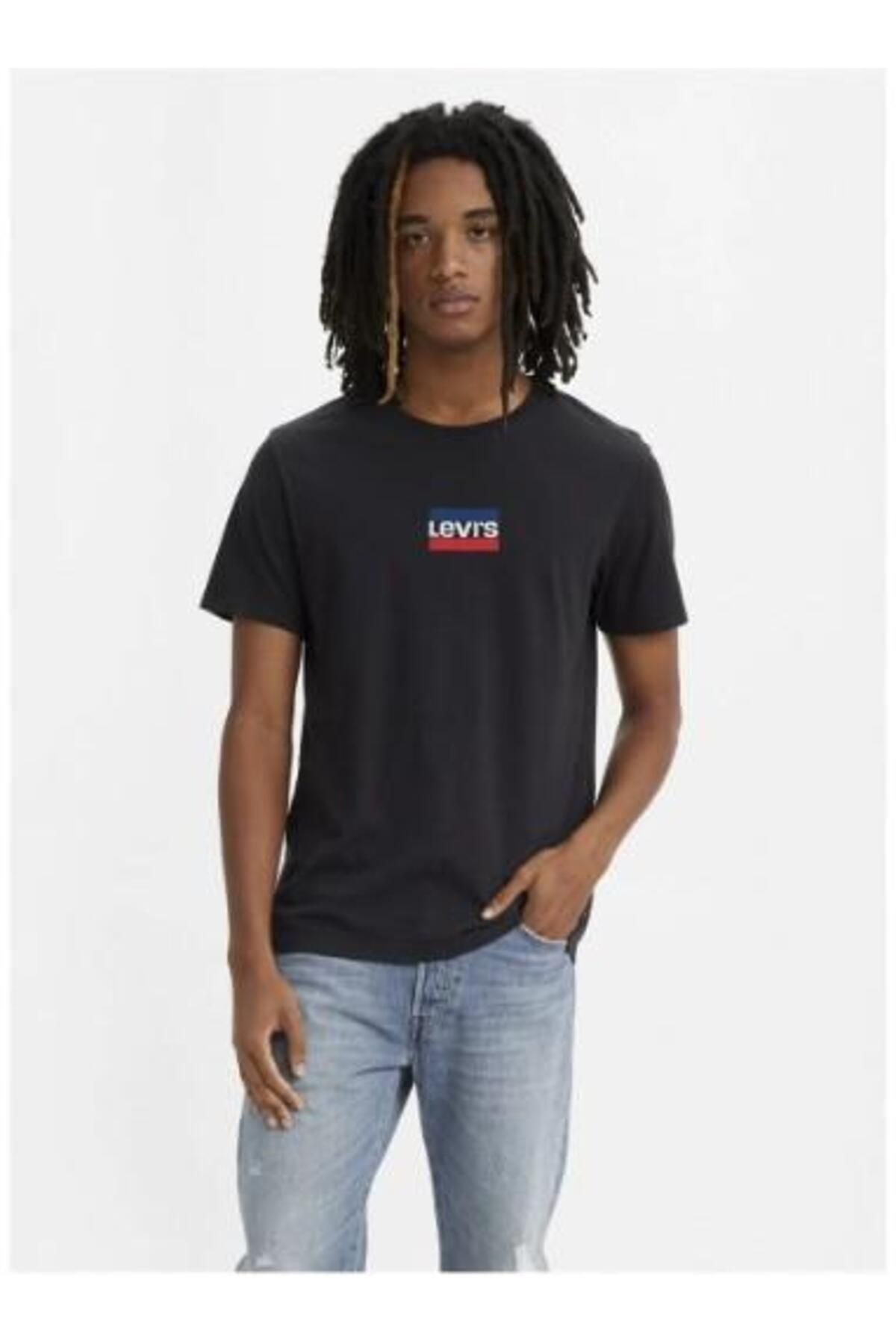 Levi's Minimalist Kısa Kol Yuvarlak Yaka Erkek T-Shirt - Günlük Stil Ana görsel