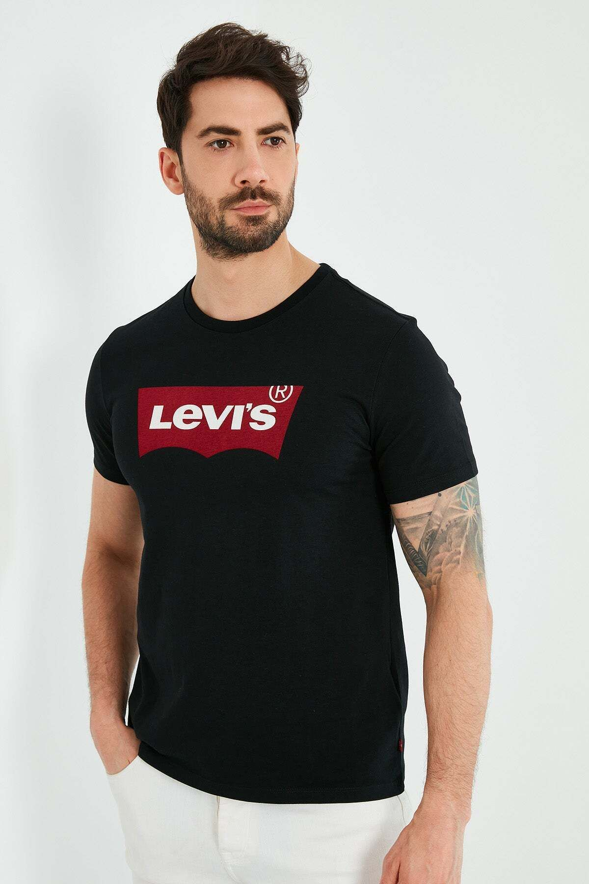 Levi's Erkek Kısa Kol Yuvarlak Yaka Regular Fit Minimalist T-Shirt