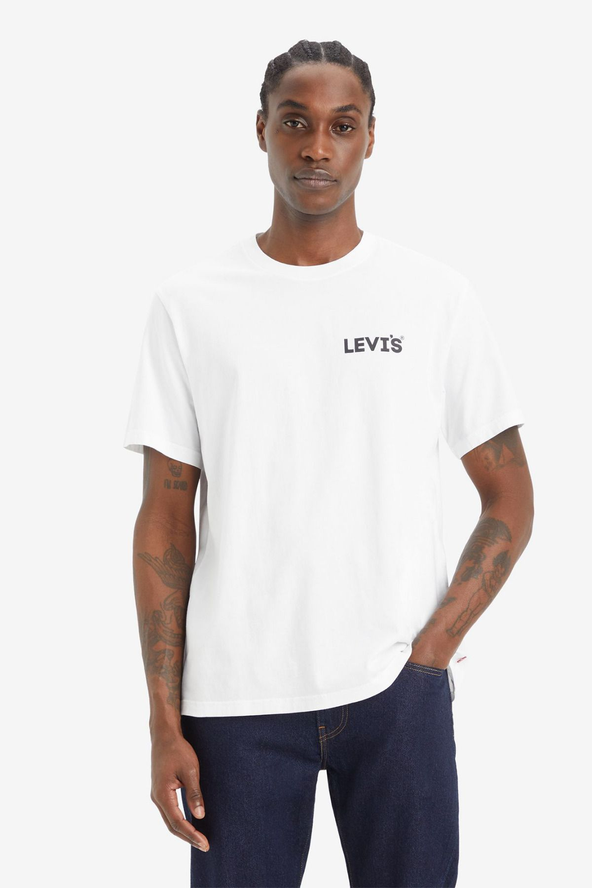 Levi's Oversize Minimalist Erkek T-Shirt - Kısa Kol Yuvarlak Yaka Günlük Translation missing: tr.content.product_image_main
