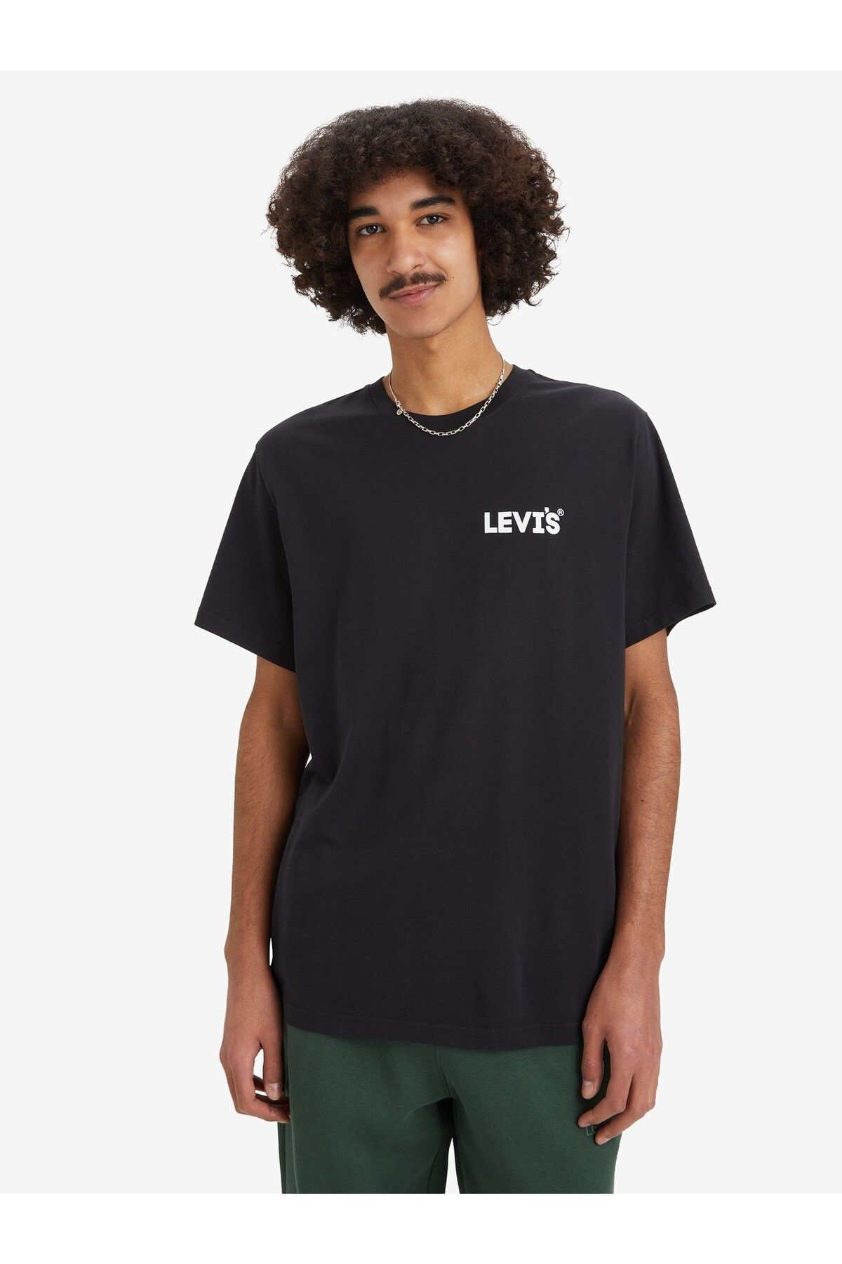 Levi's Oversize Erkek T-Shirt - Minimalist Günlük Stil Translation missing: tr.content.product_image_main