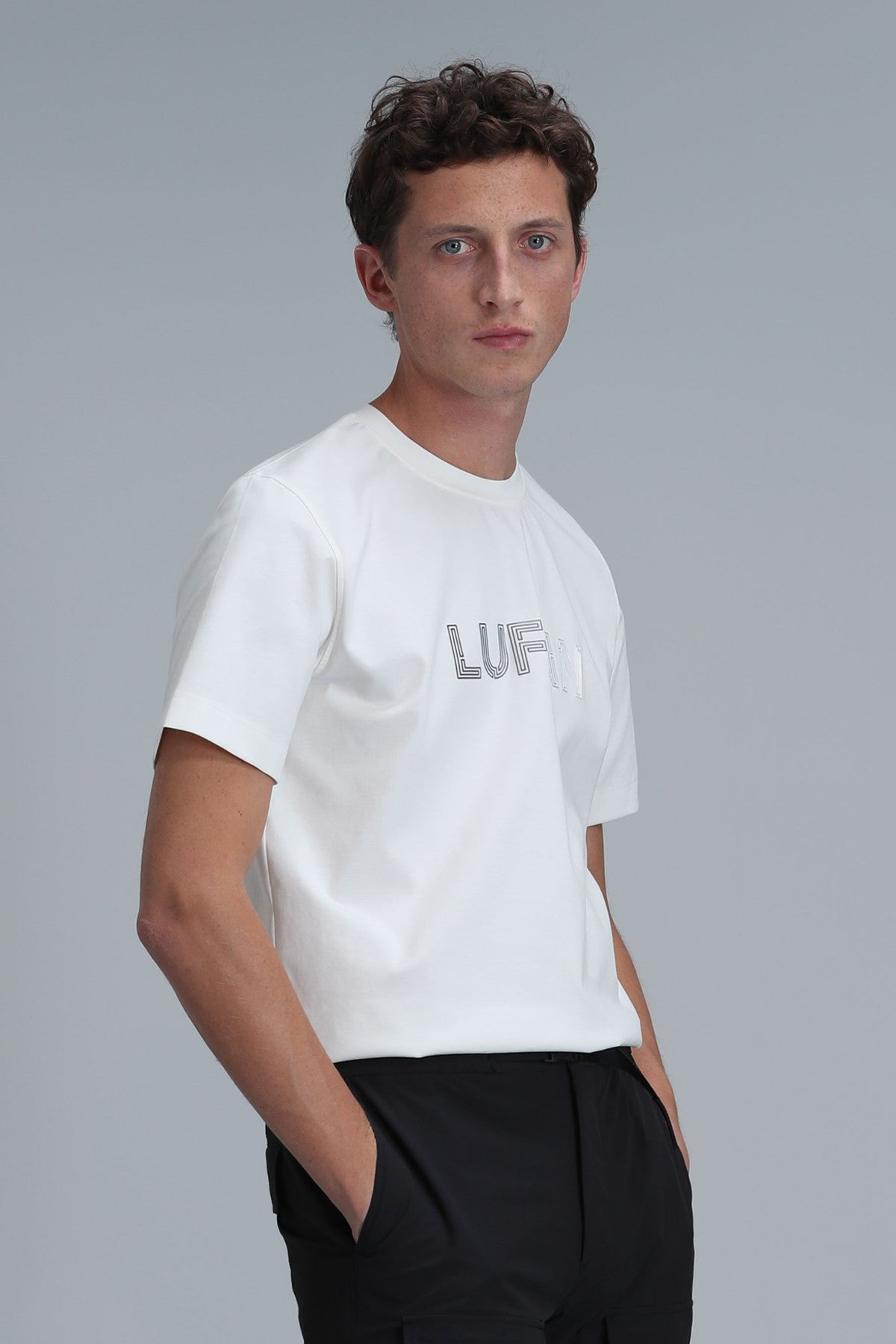 Lufian Pamuklu Erkek T-Shirt 111020197