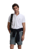 Lufian Minimalist Polo Yaka Kısa Kol Erkek T-Shirt - Günlük Şıklık