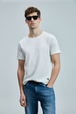 Lufian Oversize Kısa Kol Yuvarlak Yaka Erkek T-Shirt - Minimalist