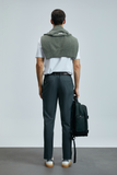 Lufian Minimalist V Yaka Kısa Kol Erkek T-Shirt - Günlük Şıklık