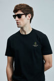 Lufian Minimalist Yuvarlak Yaka Kısa Kol Erkek T-Shirt - Günlük Stil