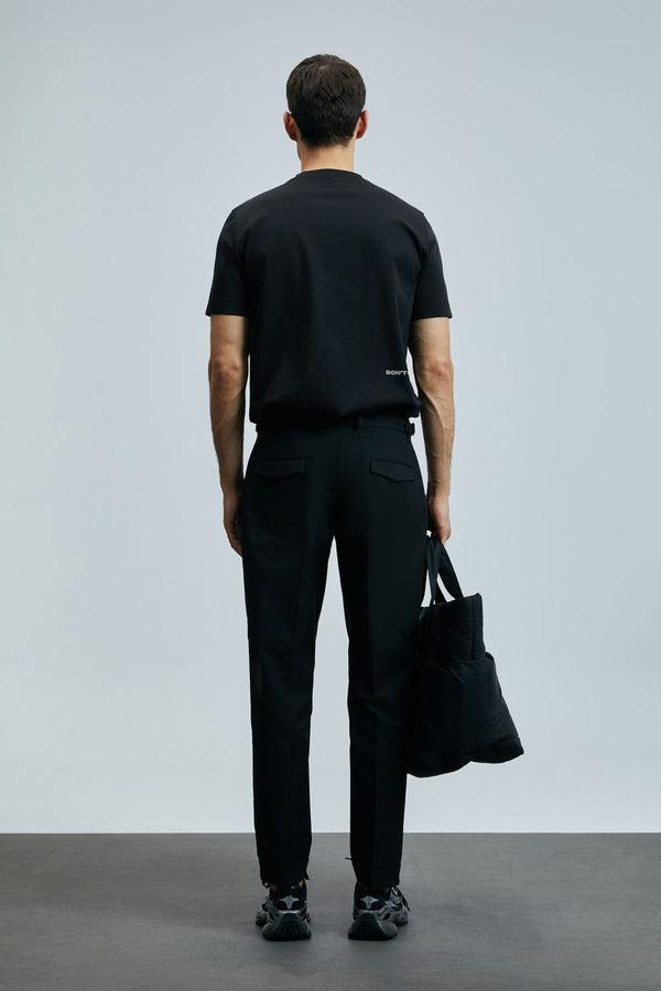 Lufian Minimalist Oversize Yuvarlak Yaka Kısa Kol Erkek T-Shirt