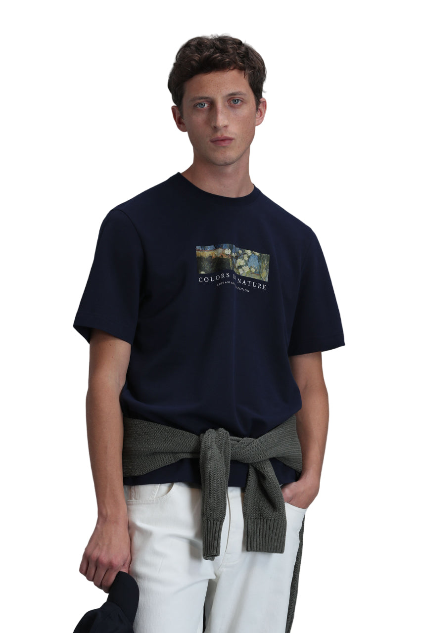 Lufian Minimalist Oversize Erkek T-Shirt - Kısa Kol - Günlük Kullanım Translation missing: tr.content.product_image_secondary