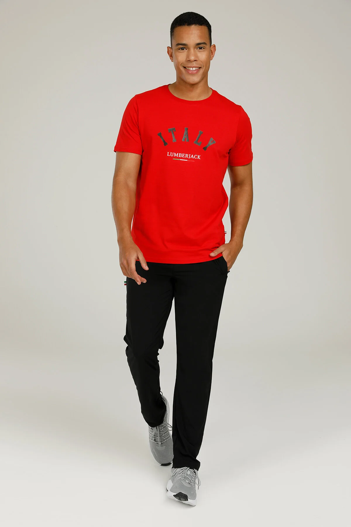 Lumberjack Minimalist Erkek T-Shirt - Kısa Kol Yuvarlak Yaka - Günlük Stil Translation missing: tr.content.product_image_main