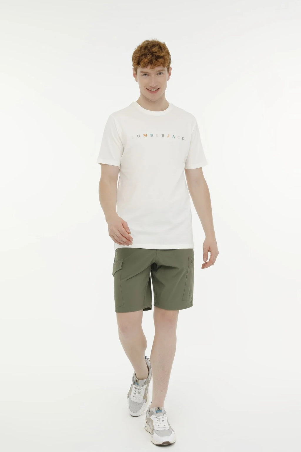 Lumberjack Minimalist Kısa Kol Erkek Tişörtü - Regular Fit - Günlük