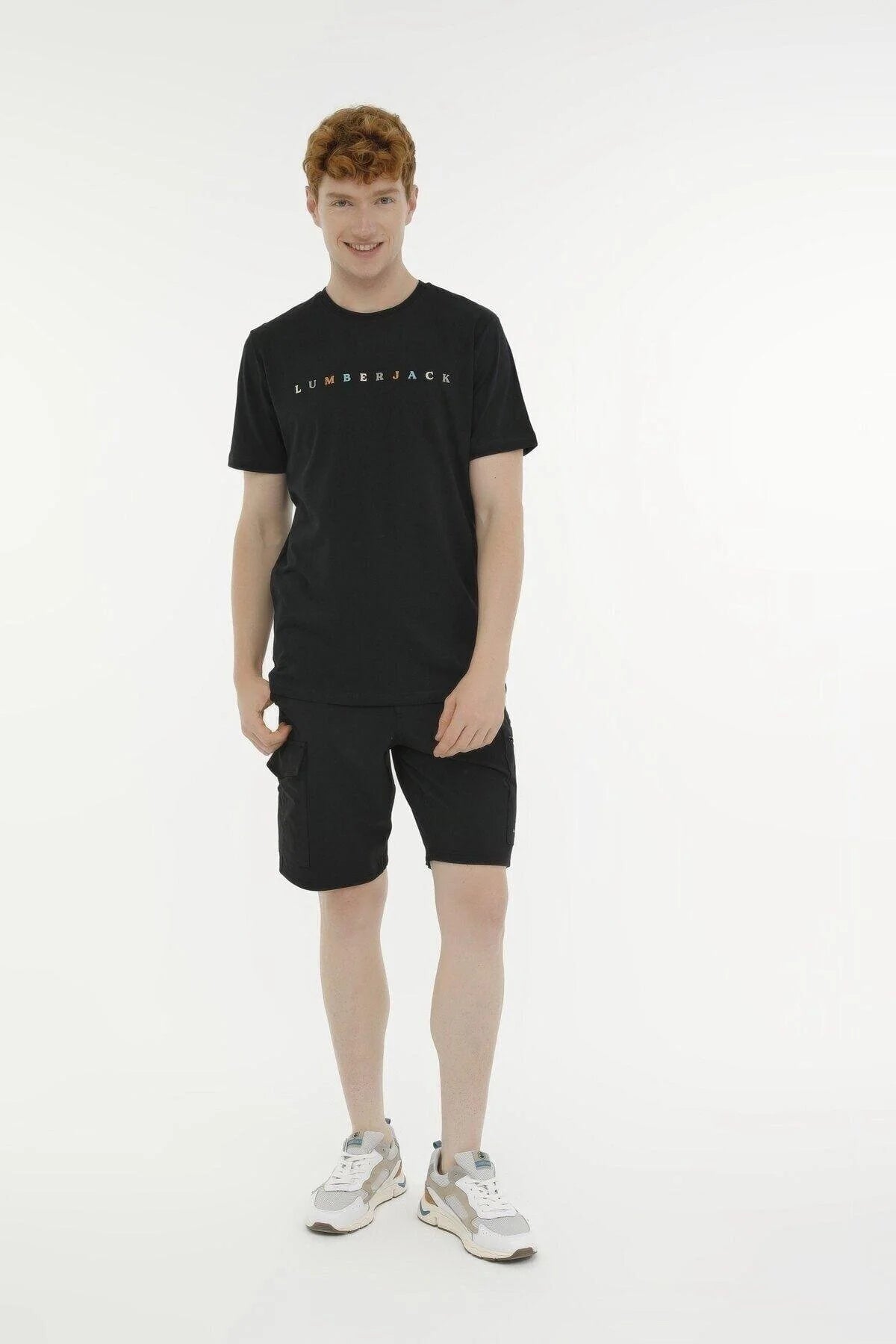 Lumberjack Minimalist Kısa Kol Erkek Tişörtü - Regular Fit - Günlük