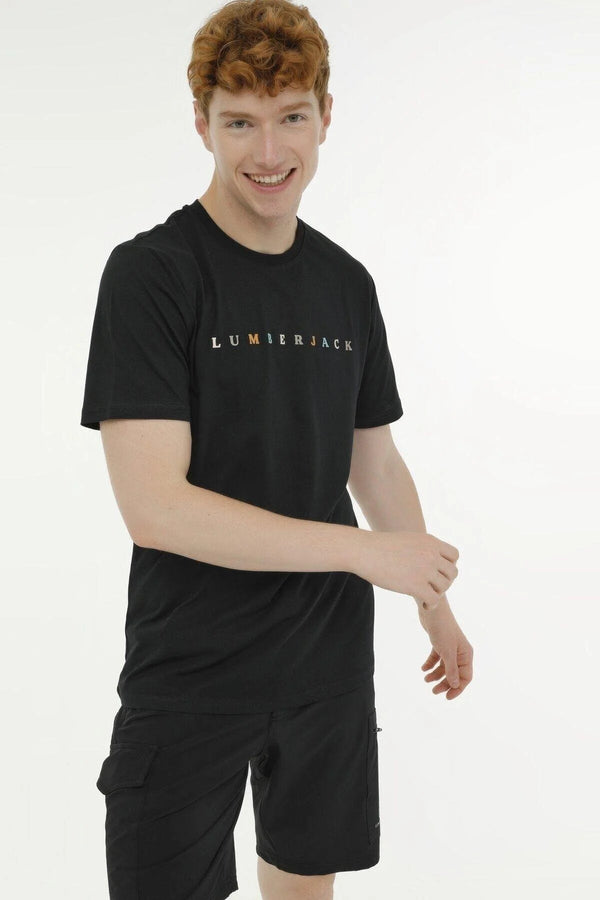 Lumberjack Minimalist Kısa Kol Erkek Tişörtü - Regular Fit - Günlük