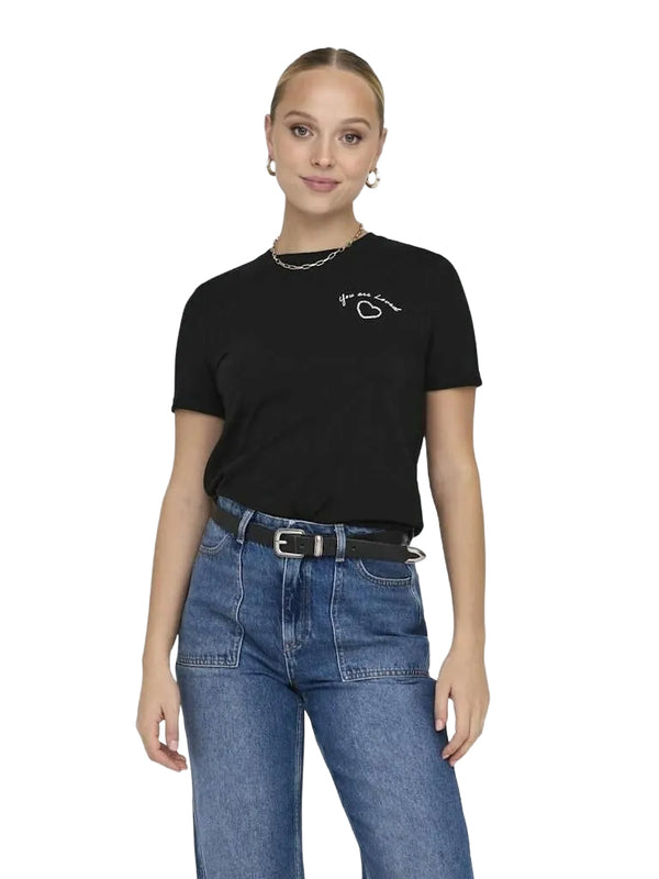 Only Minimalist Kısa Kol T-Shirt - Günlük Şıklık