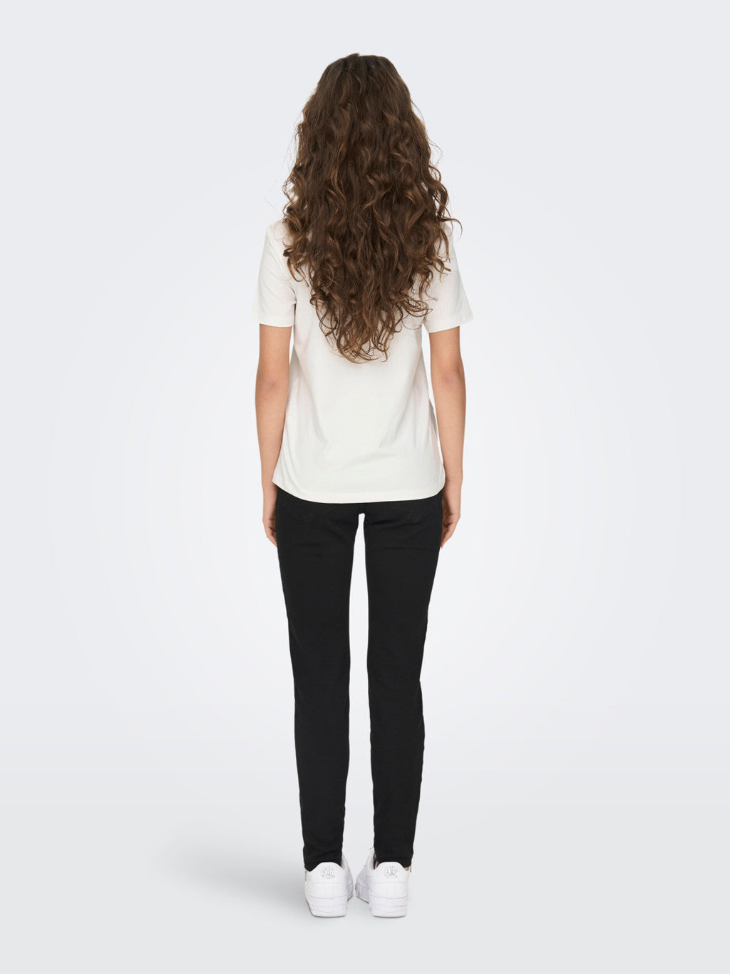Only Minimalist Kadın T-Shirt - Kısa Kol Yuvarlak Yaka Günlük