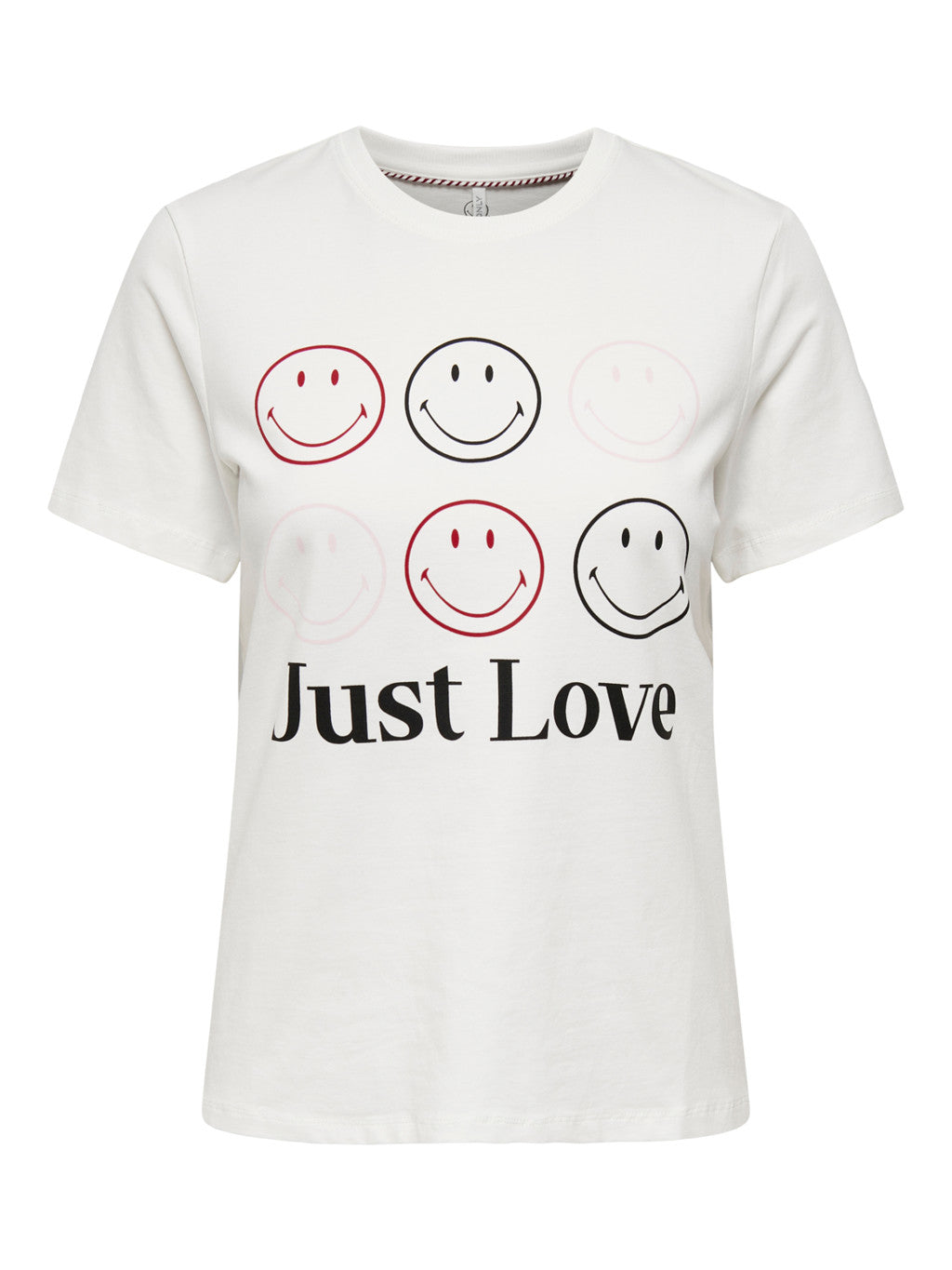 Only Minimalist Kadın T-Shirt - Kısa Kol Yuvarlak Yaka Günlük
