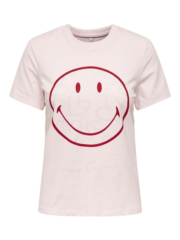 Only Minimalist Kadın T-Shirt - Kısa Kol Yuvarlak Yaka Günlük