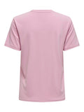 Only Minimalist Oversize Tişört - Yuvarlak Yaka Kısa Kol - Günlük