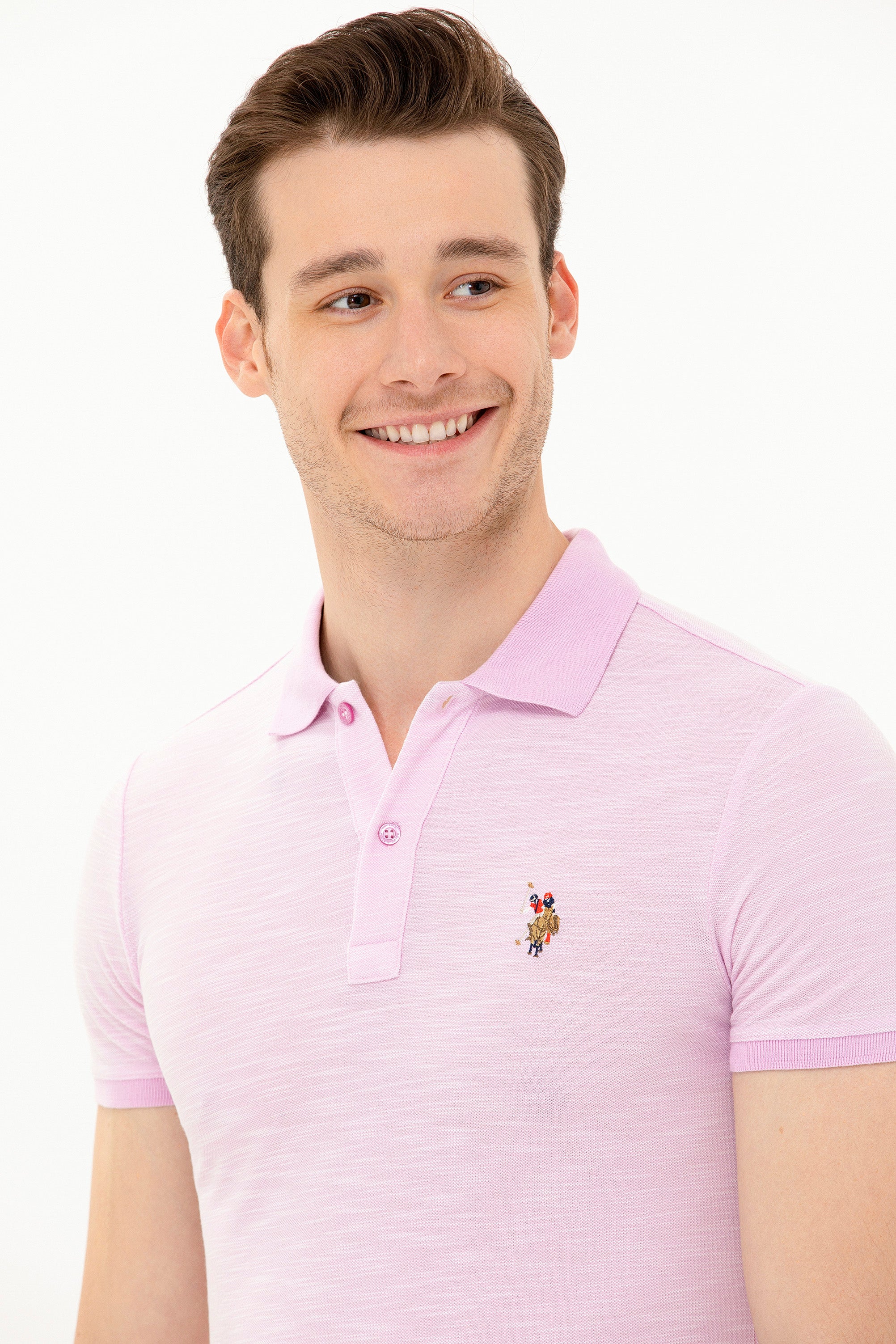 U.S. Polo Assn. Erkek Minimalist Polo Yaka Kısa Kol T-Shirt - Günlük Stil Translation missing: tr.content.product_image_secondary