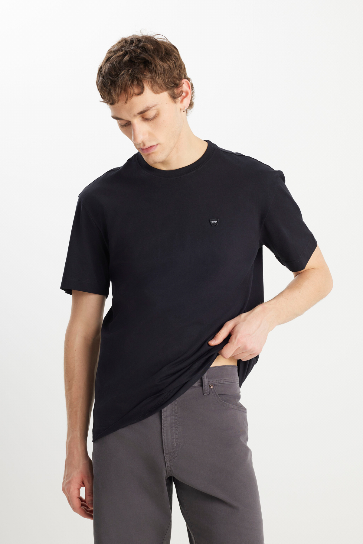 Relaxed Fit Normal Kesim Bisiklet Yaka Wrangler Translation missing: tr.content.product_image_main