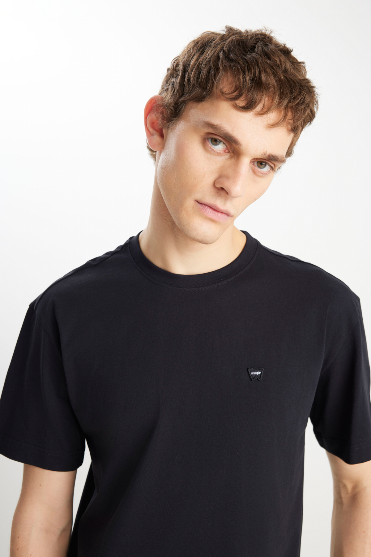 Relaxed Fit Normal Kesim Bisiklet Yaka Wrangler