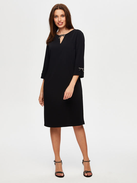 Taş Fiyonk Aksesuarlı Abiye Elbise Faik Sönmez S25ABY022