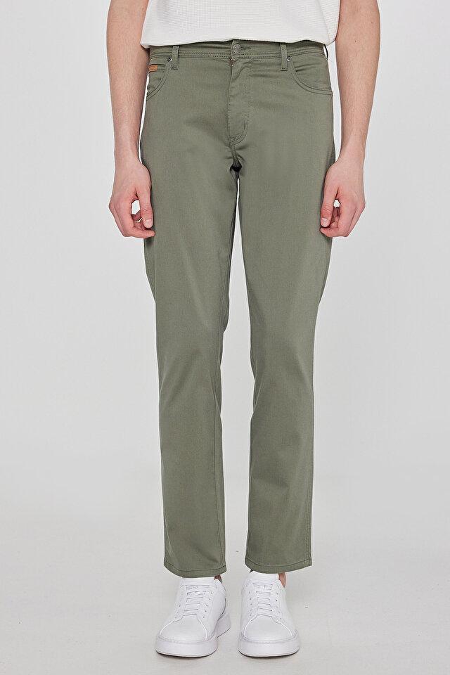 Texas Slim Fit Dar Kesim Normal Bel Siyah Esnek Pantolon