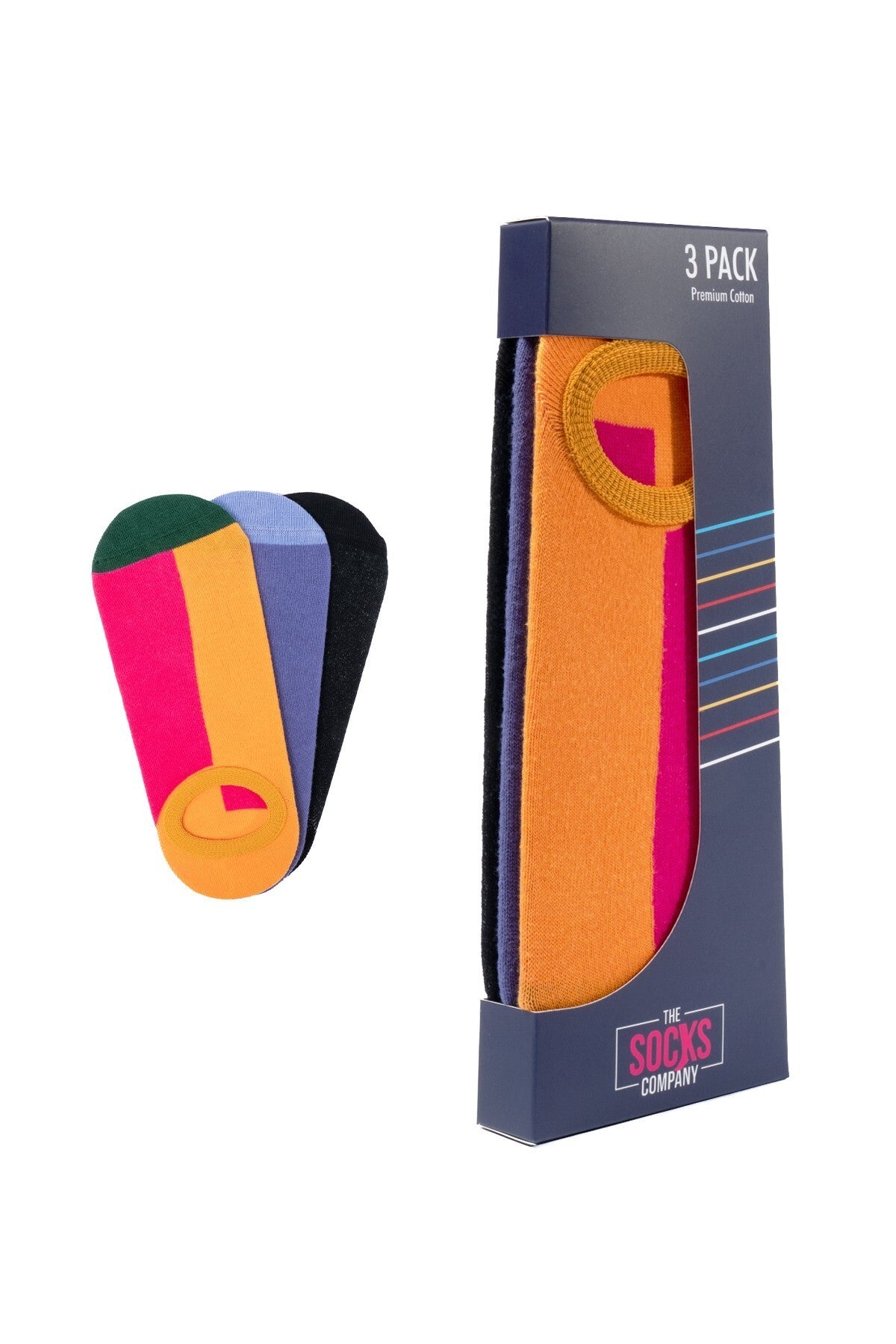 The Socks Company Kadın 3'Lü Çorap 23SDCR161P Translation missing: tr.content.product_image_main