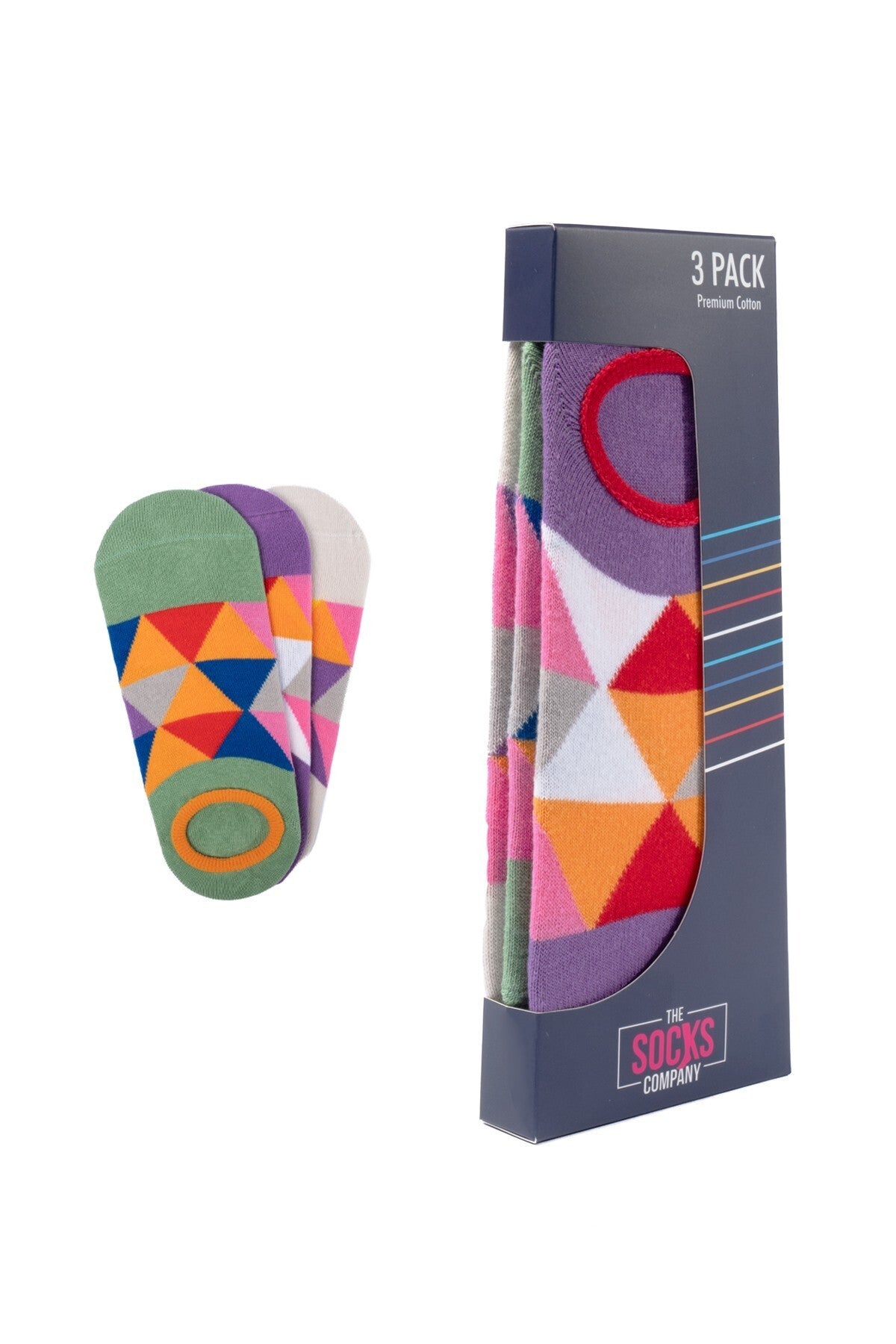 The Socks Company Kadın 3'Lü Çorap 23SDCR164P Translation missing: tr.content.product_image_main