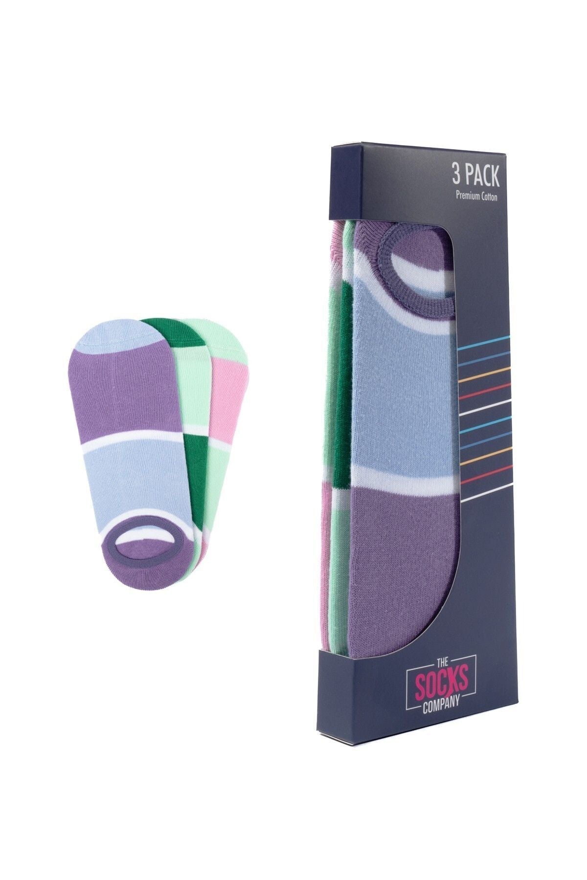 The Socks Company Kadın Çorap 3'lü Paket - Minimalist, Rahat & Şık Translation missing: tr.content.product_image_secondary