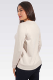 Tolga Saraçoğlu Minimalist Uzun Kol Kadın Sweatshirt - Günlük Rahatlık