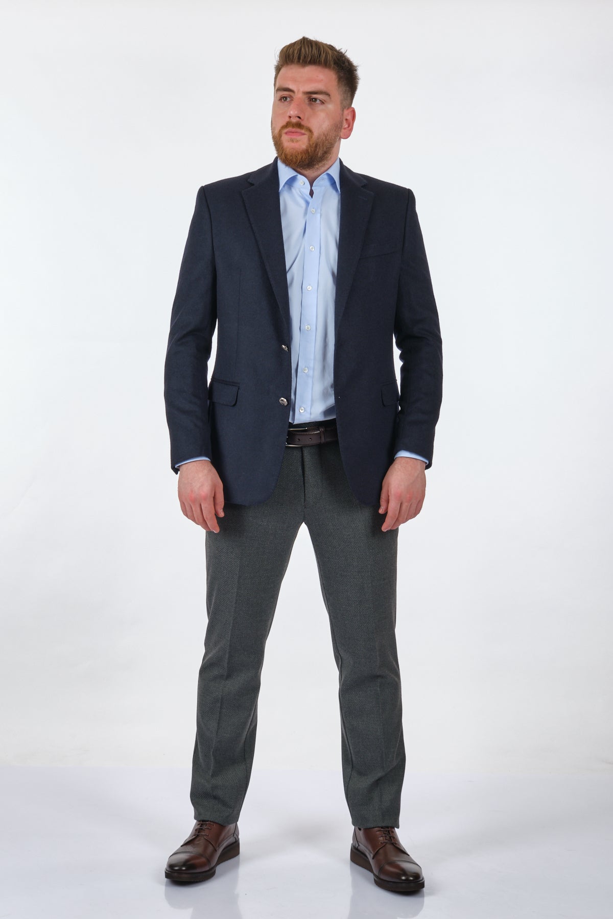 Tom Becker Erkek Minimalist Ceket - Regular Fit - İş ve Günlük Ana görsel