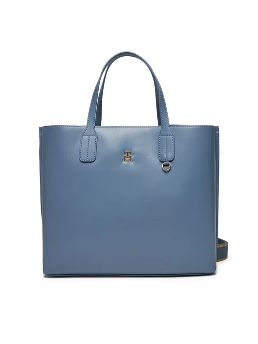 Tommy Hilfiger Minimalist Deri Tote Kadın Çantası - Günlük Kullanım Ana görsel