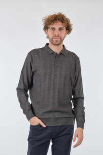 Legato Erkek Uzun Kol Polo Yaka Kazak - Minimalist Tarz