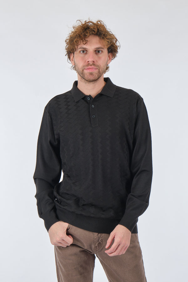 Legato Erkek Uzun Kol Polo Yaka Kazak - Minimalist Tarz