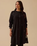 büyük beden pul detaylı tunik Gala-Xi